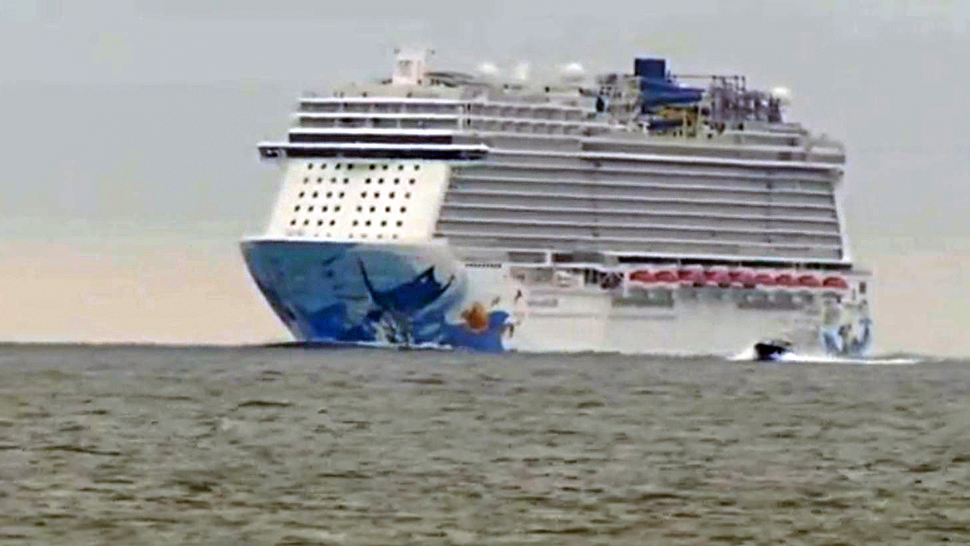 Norwegian Cruise Line  issued in a series of tweets that before midnight on Sunday "several injuries were reported and those guests and crew received immediate attention or are being treated by the ship's medical staff." (Jon Shaban/Spectrum News)