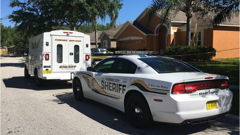 Deputies said a 64-year-old man who rented a room at the home got into an altercation with a 28-year-old man. The altercation escalated, and the younger man shot the 64-year-old. (Dave Jordan/Spectrum Bay News 9)