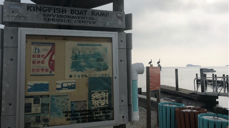 Boat ramps across Manatee County reopened to the public on Monday. (Angie Angers/Spectrum Bay News 9)